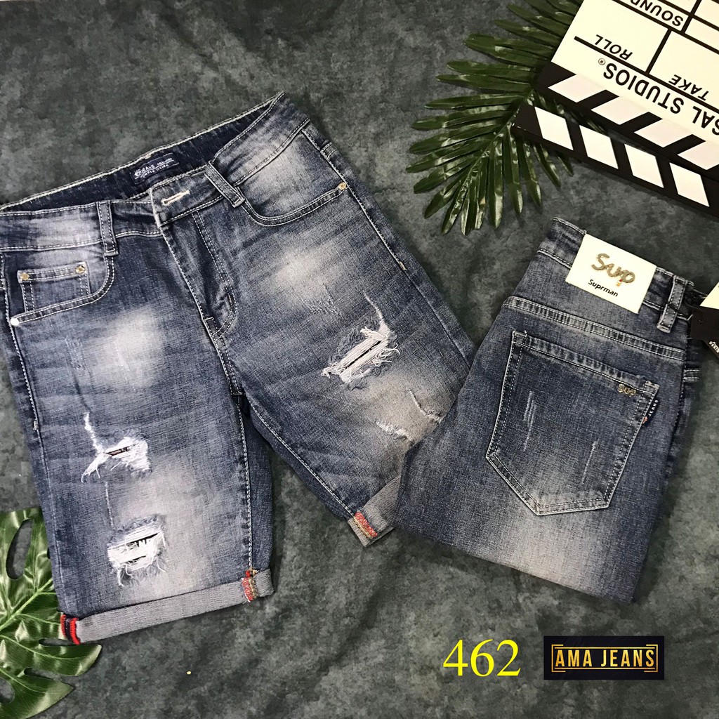 Quần Short Jeans Demin Cao Cấp 462