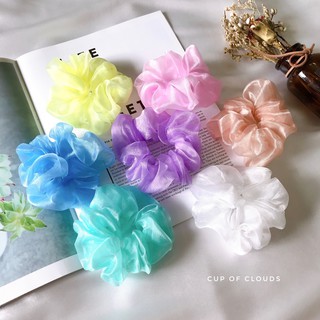 Scrunchies voan kính loại nhún