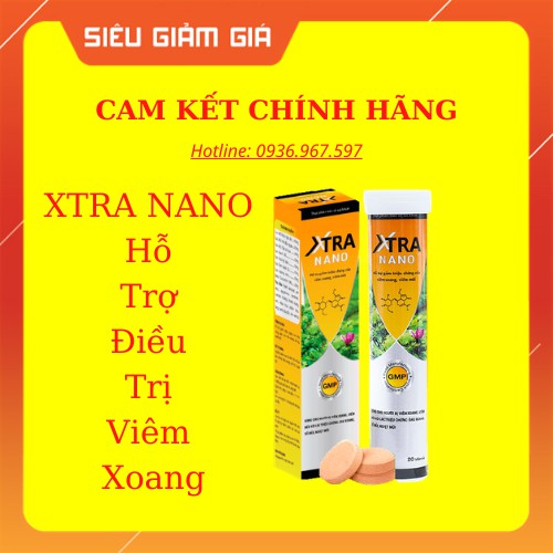 XTRA NANO ❤️[ CHÍNH HÃNG ] ❤️ Viên Sủi Hỗ Trợ Điều Trị Viêm Xoang