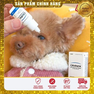 Thuốc nhỏ mắt Omnix dành cho thú cưng🐶👀