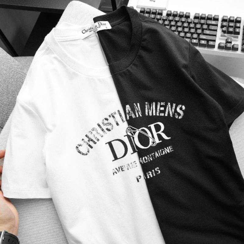 Áo Thun Nam Nữ DIOR PARIS kiểu dáng Basic đơn giản cực chất !