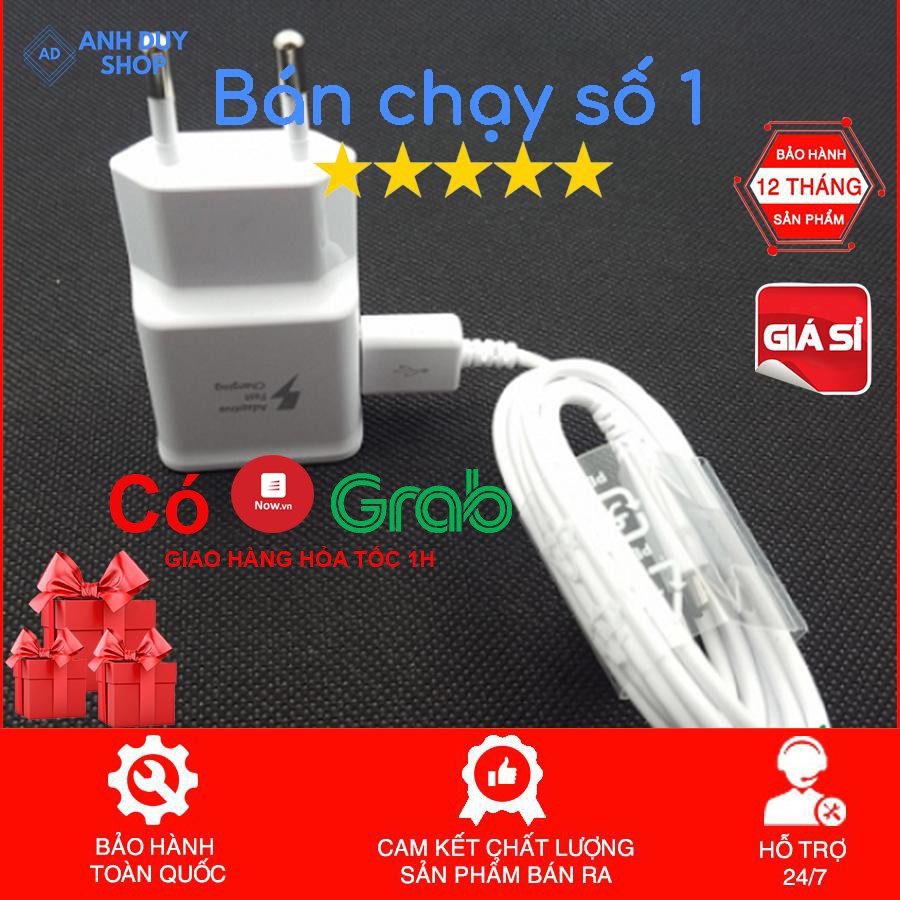 Bộ sạc nhanh Samsung Note 8/Note 8+ chính hãng 15w Type C usb sạc nhanh 3.0 Note 8 Note 8+ S10+ S10e Note 9 Note FE