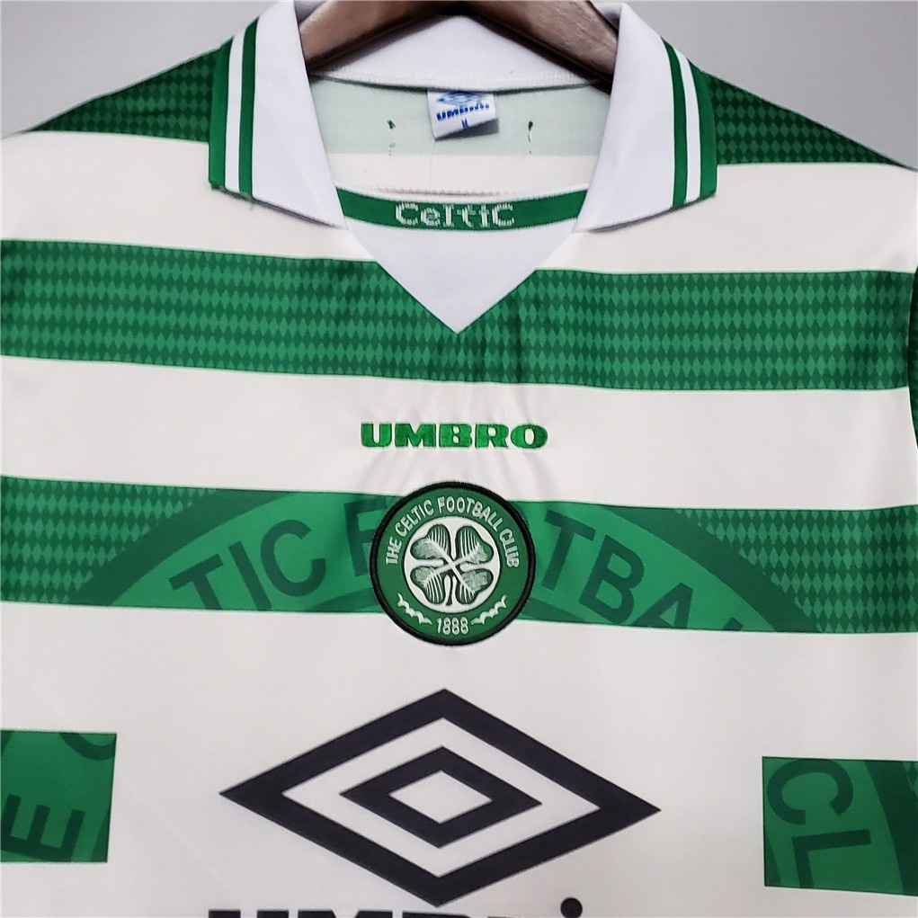 Áo Thun Bóng Đá Số 7 1998/1999 Celtic Phong Cách Retro
