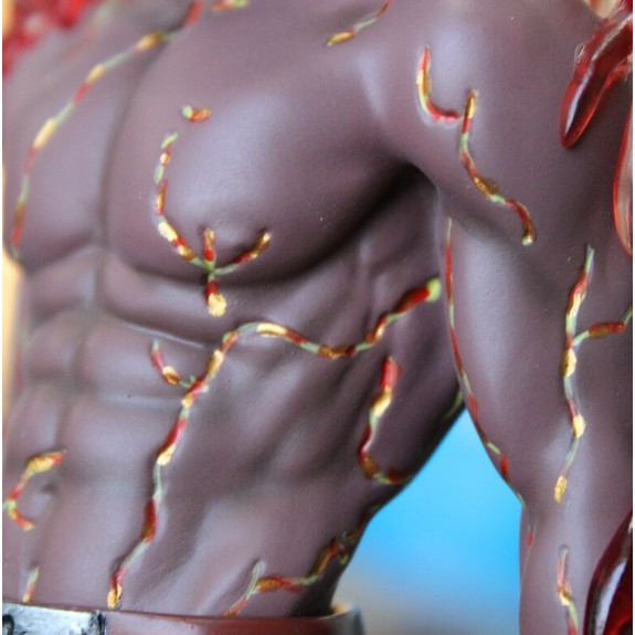 Mô hình Might Guy trong manga Naruto mở bát môn có Led hiệu ứng cao 30cm