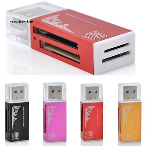 Đầu Đọc Thẻ Nhớ Usb 2.0 Tất Cả Trong 1 Cho Micro Sd Sdhc Tf M2 Mmc Ms Ms Pro
