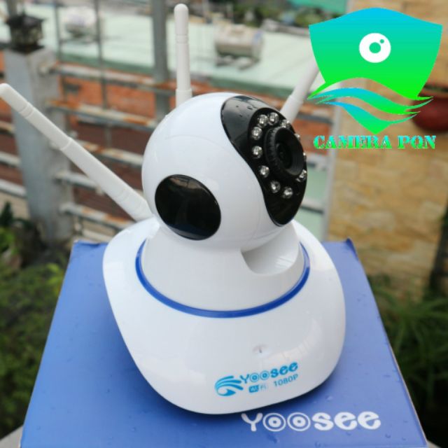 Camera Yoosee 3 râu 2.0 - Full HD 1080P kèm thẻ nhớ 32GB