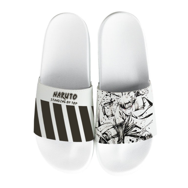 Giày Sneakers JYs. Dép Cao Su Xỏ Ngón Hình Anime NARUTO Nhật Bản Cho Nam #Zz19 (Với Một SIze