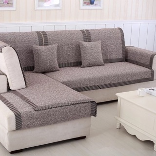 Bọc sofa vải lanh đơn giản 706 size 70*70cm
