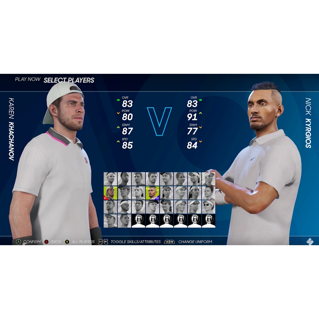 Đĩa Game PS4 AO Tennis 2