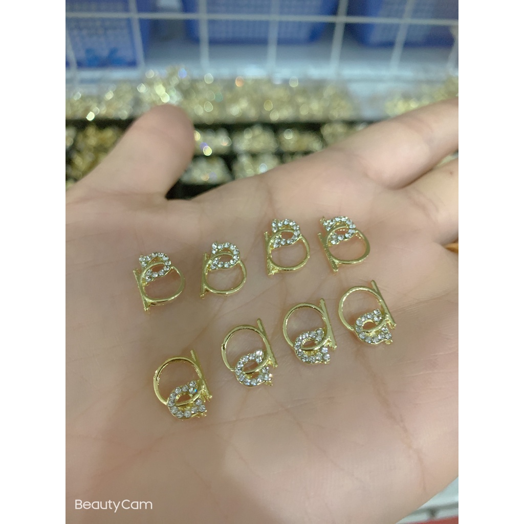 charm trang trí nail B33 set 4c