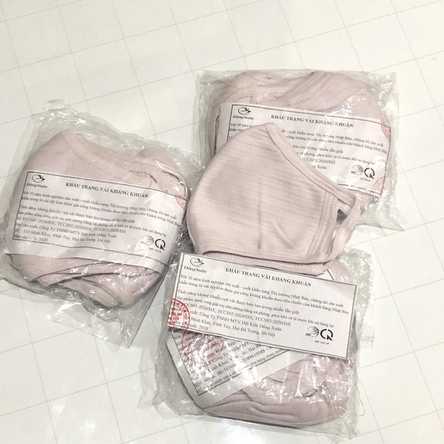 Khẩu Trang Vải Kháng Khuẩn Đông Xuân Vinatex | BigBuy360 - bigbuy360.vn