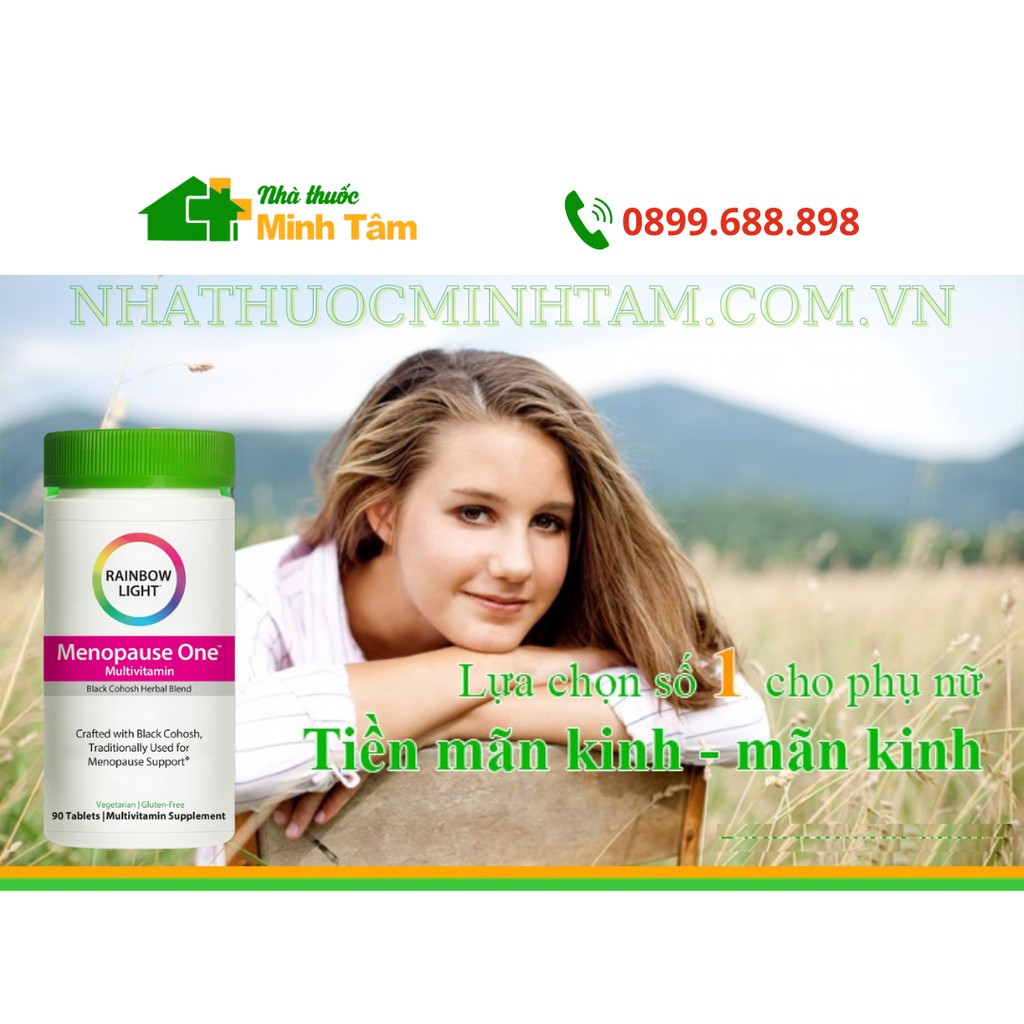 [CHÍNH HÃNG] MENOPAUSE ONE 90v - Sản phẩm bố sung nội tiết tố nữ cao cấp [MỸ]