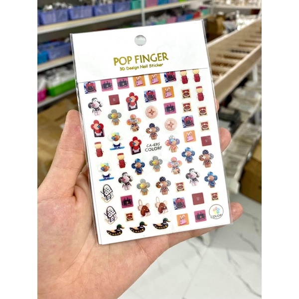 Stick kute ,miếng dán móng sticker nail cao cấp ,đồ nail đẹp giá rẻ