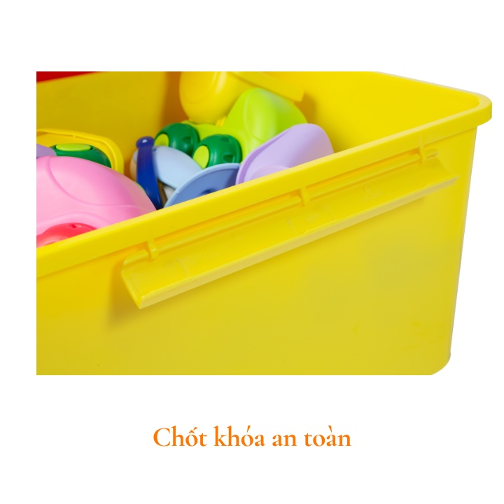 Thùng hộp đa năng đựng đồ trẻ em Notoro Nhật Bản, đựng đồ chơi, quần áo, đồ dùng học tập cho bé, an toàn Vapu HCM