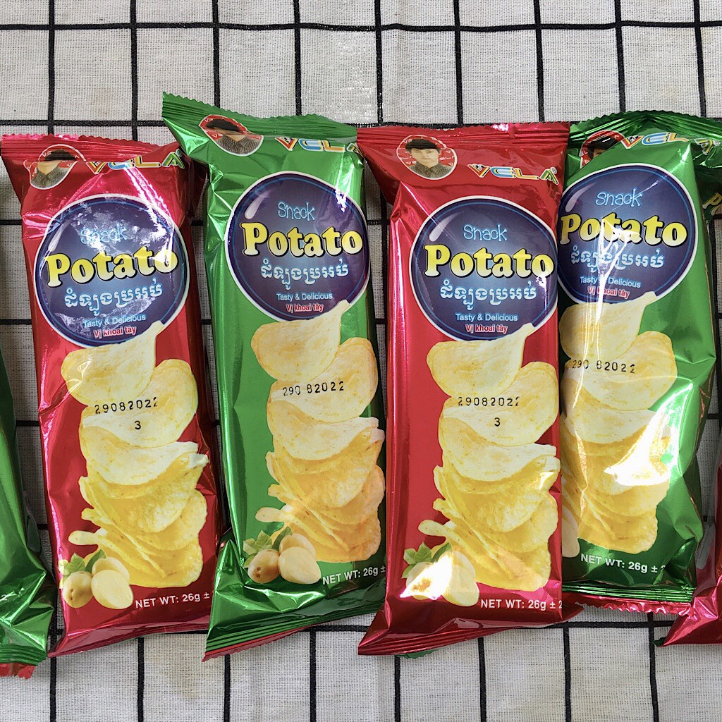 Snack Potato khoai tây lát 3 Anh Em Food