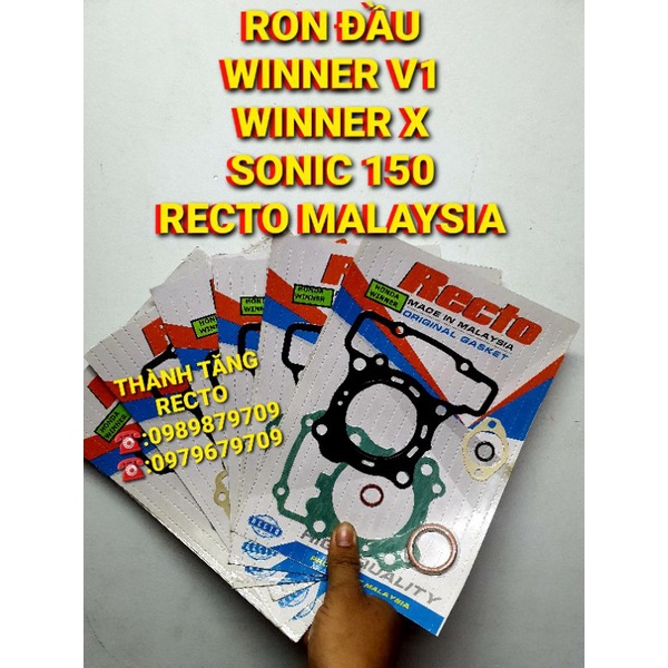 RON ĐẦU WINNER V1/WINNER X/SONIC 150 RECTO MALAYSIA