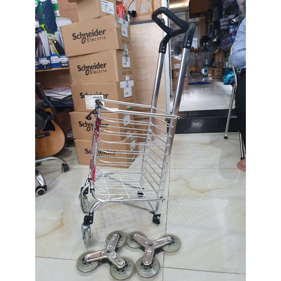 Xe kéo đi chợ leo cầu thang FUJIHOME SC-260
