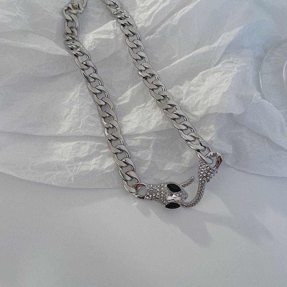 AROMA Vòng cổ Hình Rắn Phong Cách Thời Trang Hàn Quốc Dành Cho Cặp Đôi