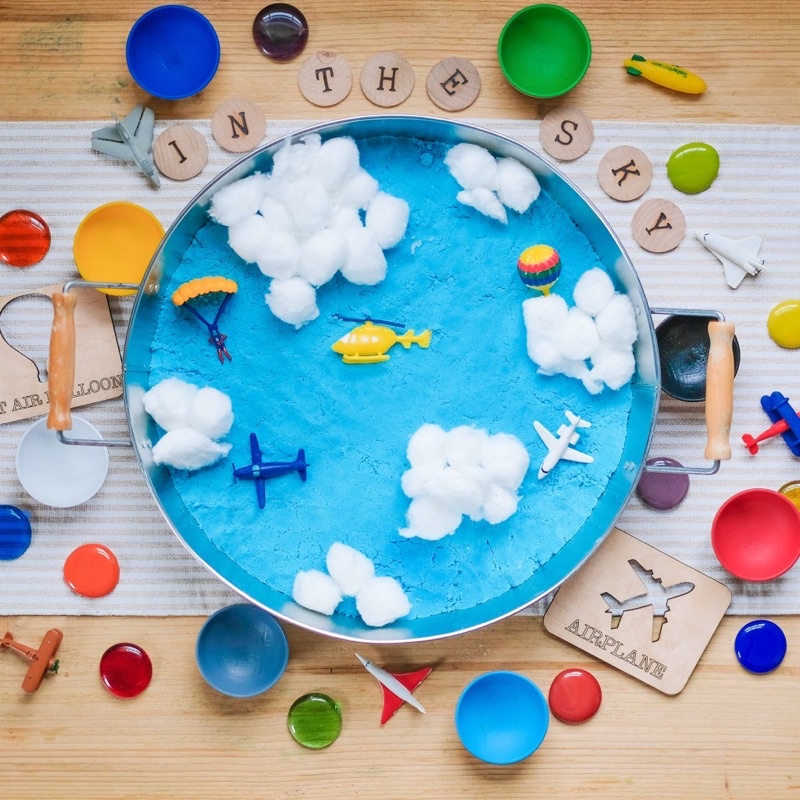 Chậu Chơi Đồ Chơi Cho Bé Phát Triển Nhận Thức Sớm - Sensory Tray