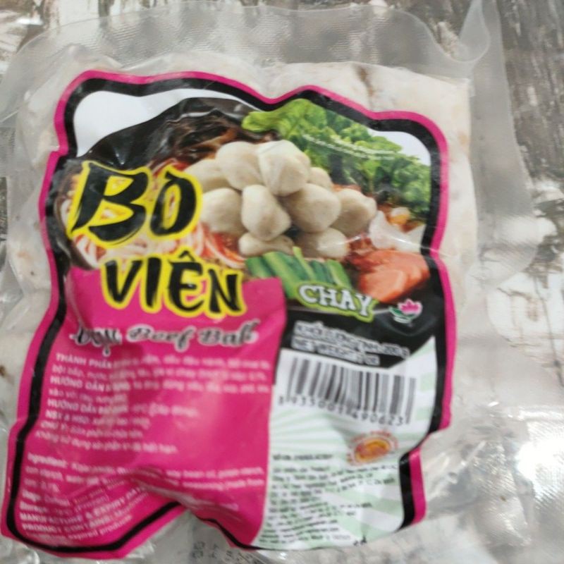 (HÀNG LẠNH CHỈ GIAO TPHCM) BÒ VIÊN ÂU LẠC CHAY 200G