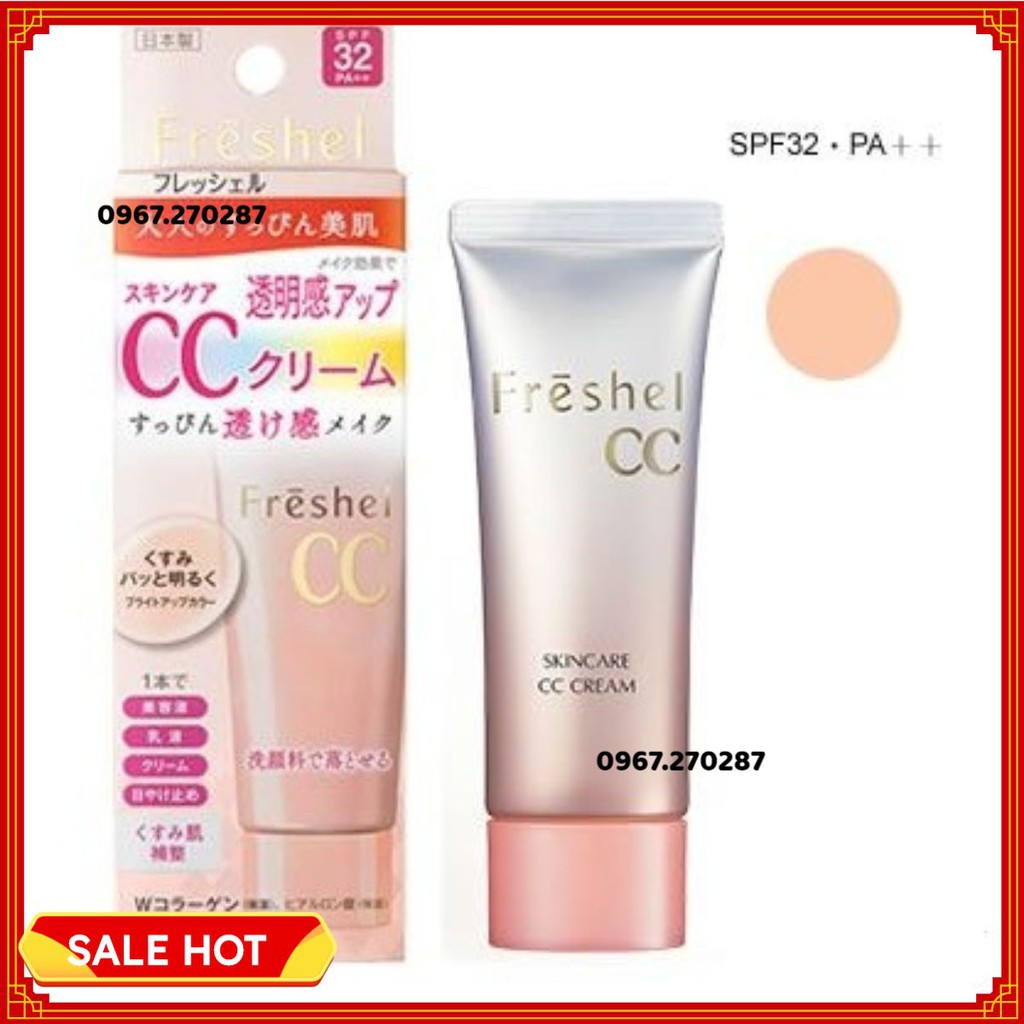 Kem trang điểm CC Kanebo Freshel CC cream SPF 32 PA++ - Chuyên sỉ