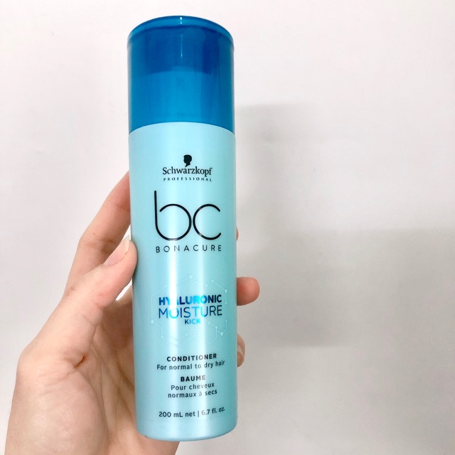 DẦU XẢ SCHWARZKOPF BC BONACURE HUALURON MOISTURE KICK 200ml