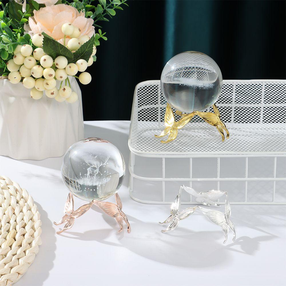 Giá Đỡ Trưng Bày Đồ Trang Trí Hình Cầu Họa Tiết Bướm DIY
