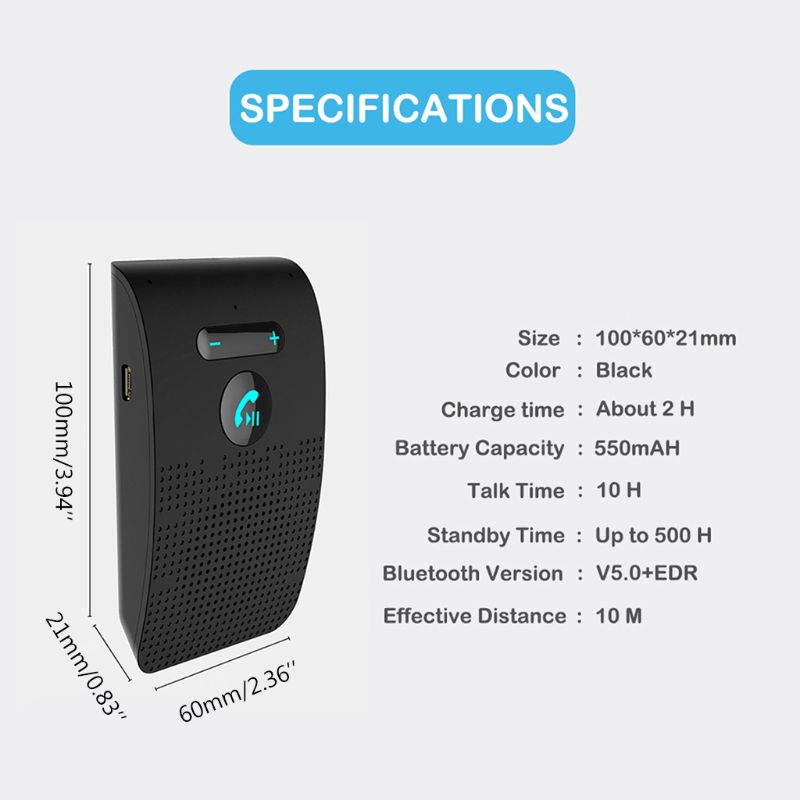 Bộ Loa Bluetooth Không Dây Chống Nắng Chất Lượng Cao