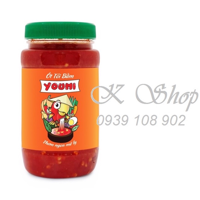ỚT TỎI BẰM YOUMI - 250g