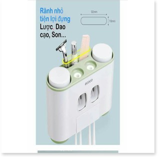 Bộ nhả kem đánh răng Ecoco cao cấp kèm 4 cốc