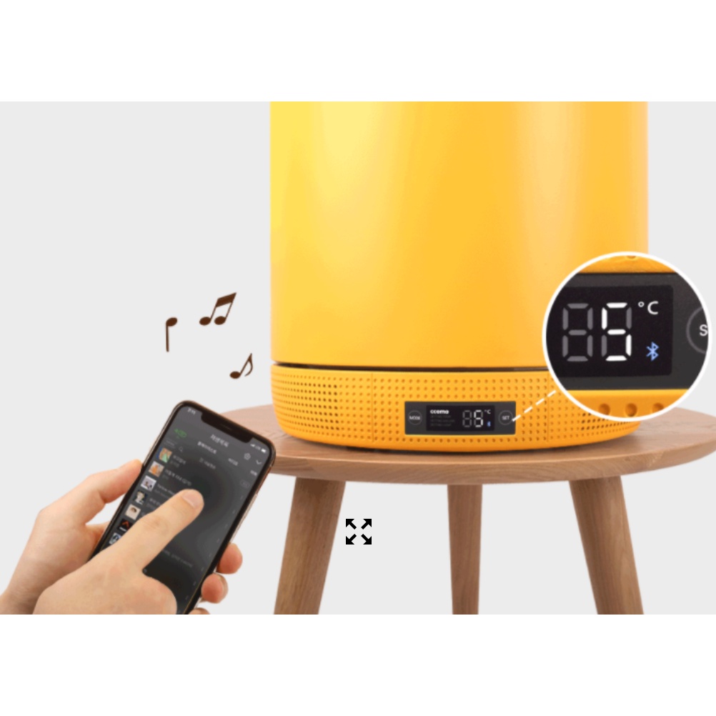 Tủ lạnh mini của Ccomo x Line friend