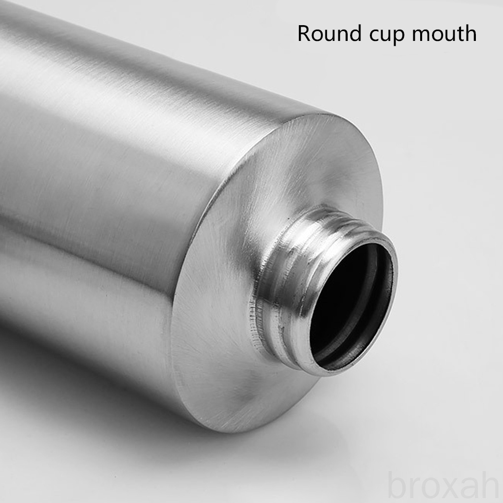 Stainless Steel Countertop Sink Soap Dispenser Kitchen Bathroom Hand Dish Lotion Bottle Container broxah