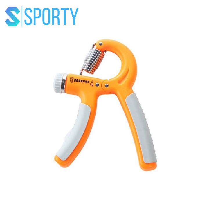 Kìm bóp tập cơ tay hình chữ A Sporty có điều chỉnh lực từ 5-60kg, luyện cơ tập gym, thể thao YGW25 cao cấp