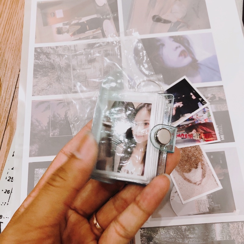 Album ảnh mini - Móc khóa in hình mini - Free in ảnh theo yêu cầu 18 ảnh