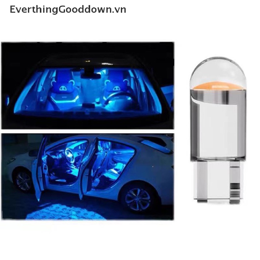Everthinggooddown 2 Đèn Led T10 Cob 6000K Gắn Biển Số Xe Hơi