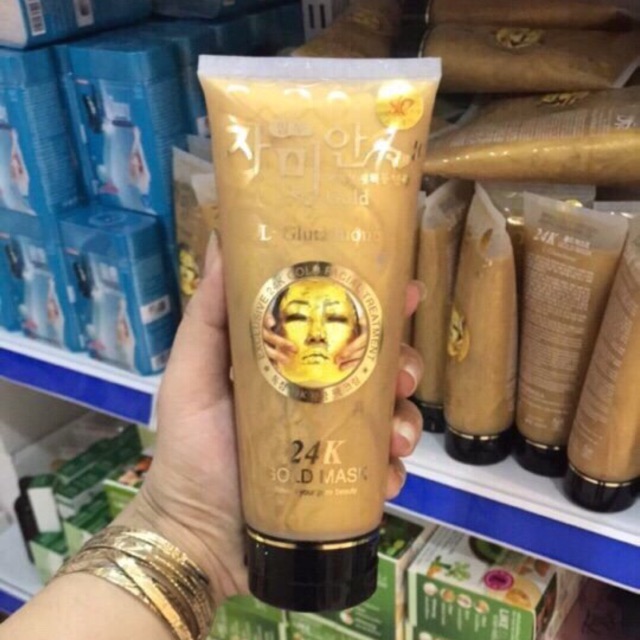 Mặt nạ vàng 24k gold  mask