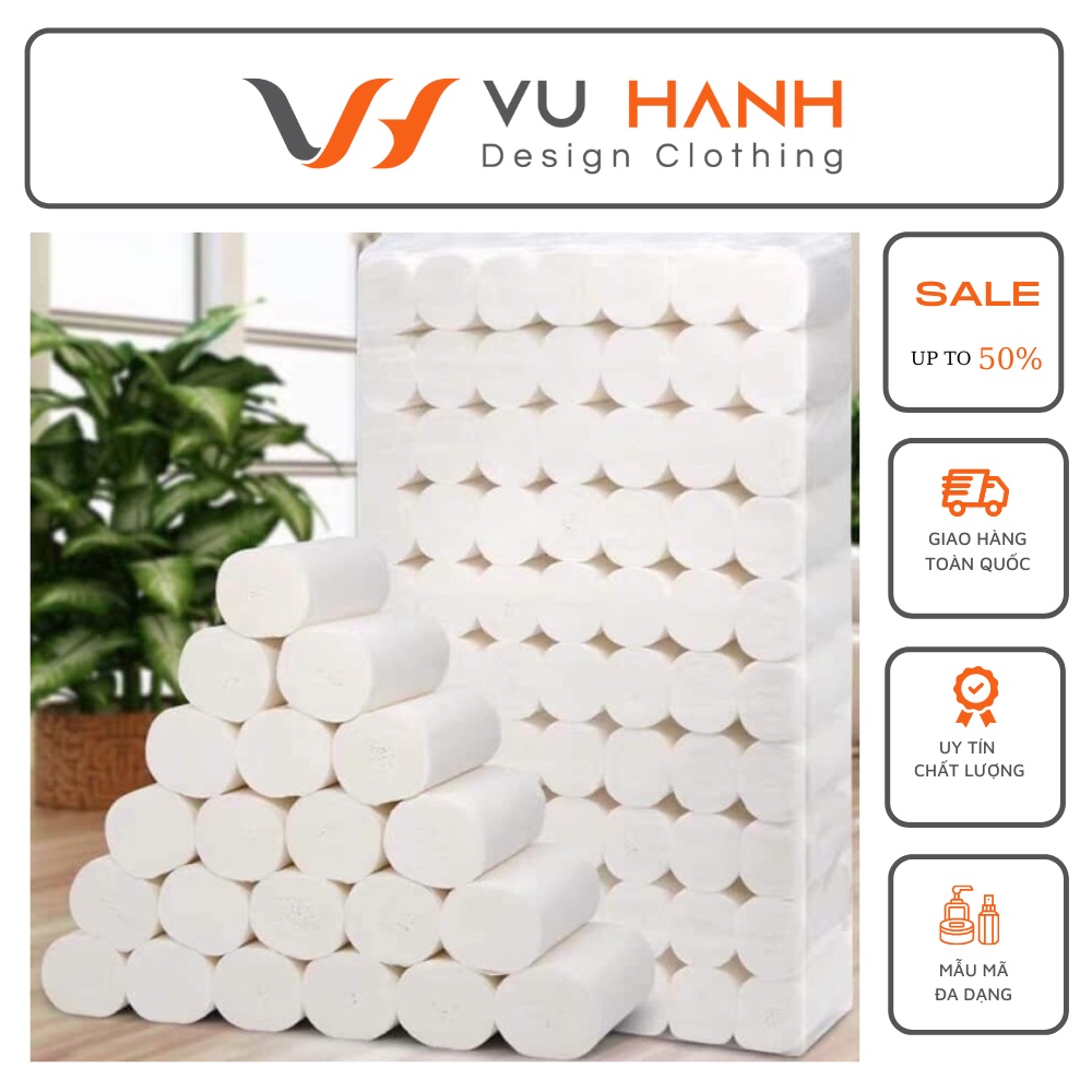 Giấy vệ sinh 1 bịch 50 cuộn | Shop Vũ Hạnh