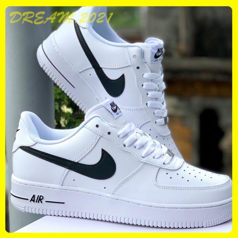 GIÀY Nike_Air Force 1 Trắng Móc Đen, Af1 White Black Must Have iteam Basic