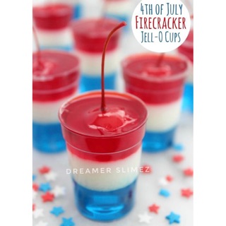 SLIME JULY FOURTH 🇺🇸 - SLIME 3 màu ĐỎ TRẮNG XANH