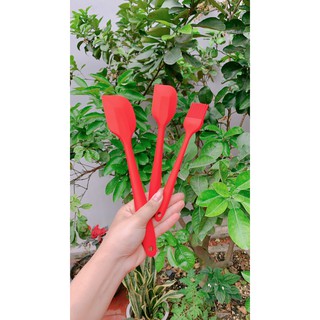 SET 5 DỤNG CỤ LÀM BÁNH SILICON (MÀU ĐỎ)