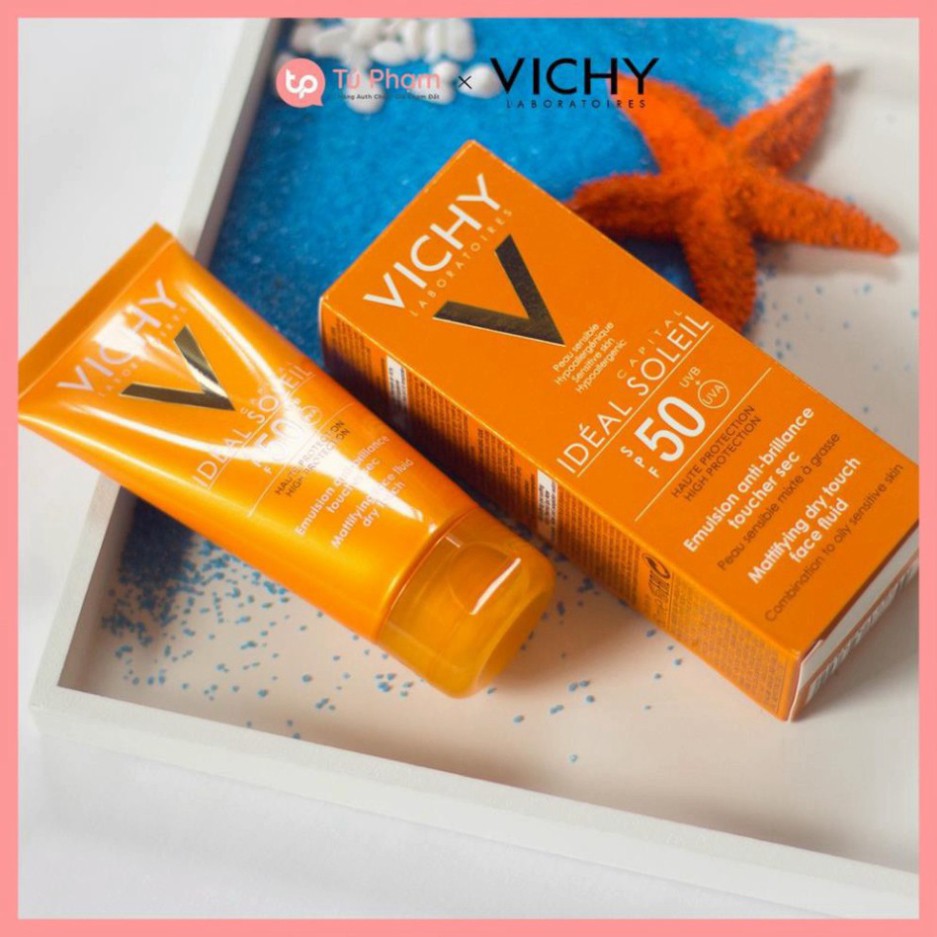 [Sale 1k giá hủy duyệt] Kem Chống Nắng Vichy SPF 50 Ideal Soleil 50ml