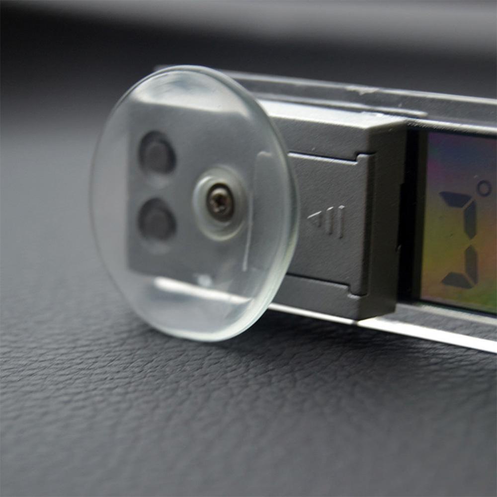 Đồng Hồ Điện Tử Kỹ Thuật Số J5M5 2 Trong 1 Đa Năng Có Giác Hút Dán Xe Ô Tô