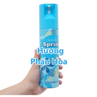 🌺🌺Combo 2 Xịt phòng Spring hương Phấn chai 280ml