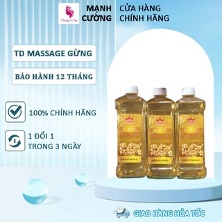 tinh dầu masa gừng chai 750ml