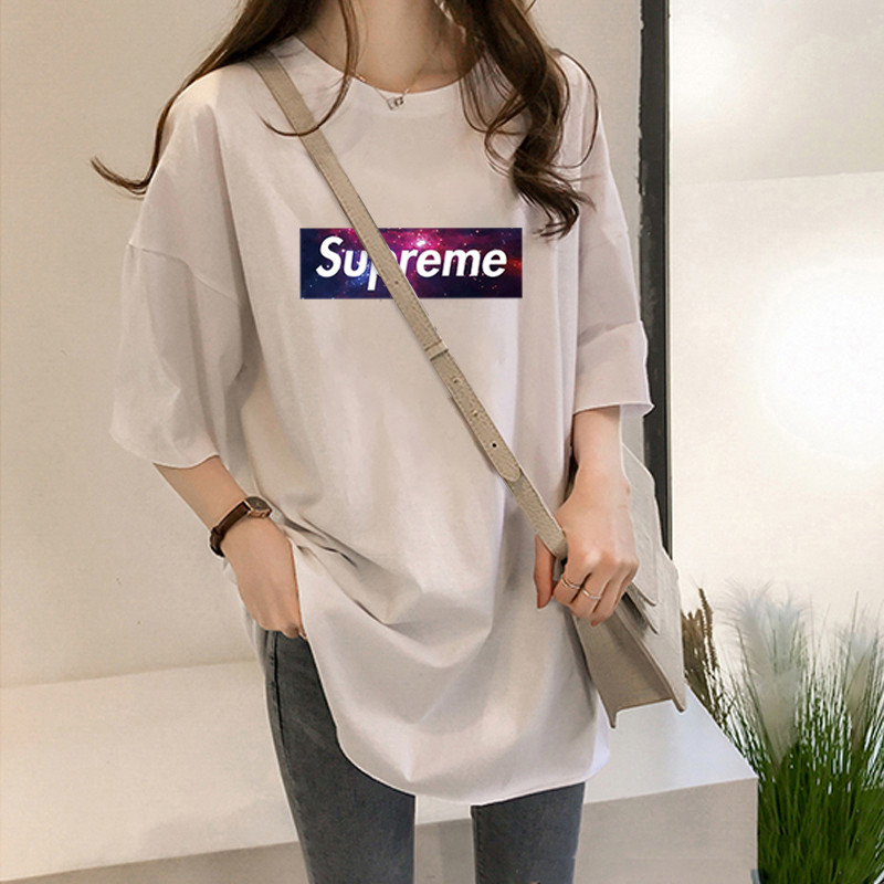 NRVP Áo Thun Ngắn Tay Dáng Rộng Thời Trang Cho Nữ