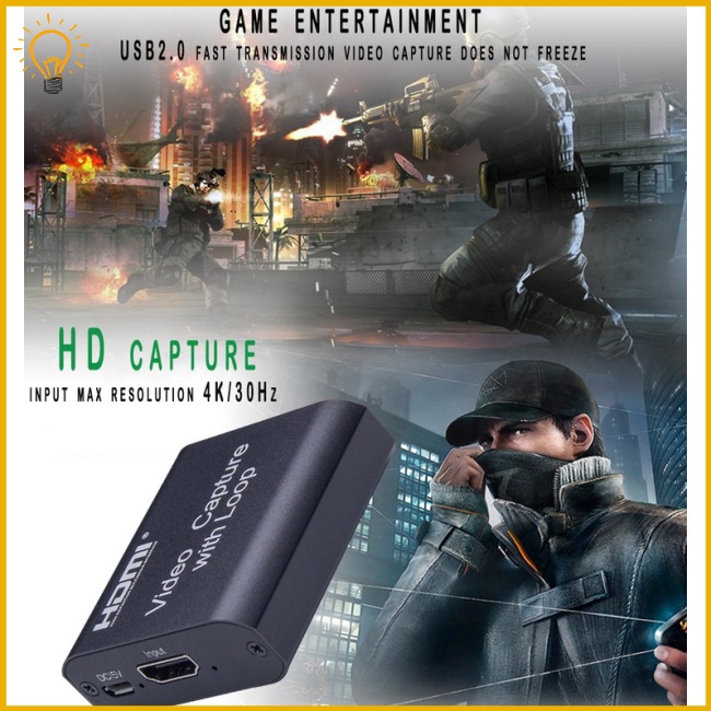 Card Ghi Hình Video Hd 4k Cổng Usb 2.0 Hỗ Trợ Quay Video Chuyên Dụng