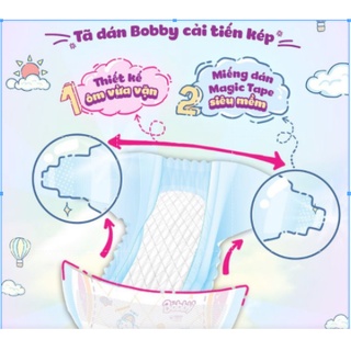 Tã dán Bobby XS 38 (cộng miếng)