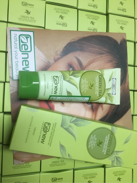 Tẩy tế bào chết trà xanh cao cấp Hàn Quốc Benew Green Tea Peeling Gel 120ml | BigBuy360 - bigbuy360.vn