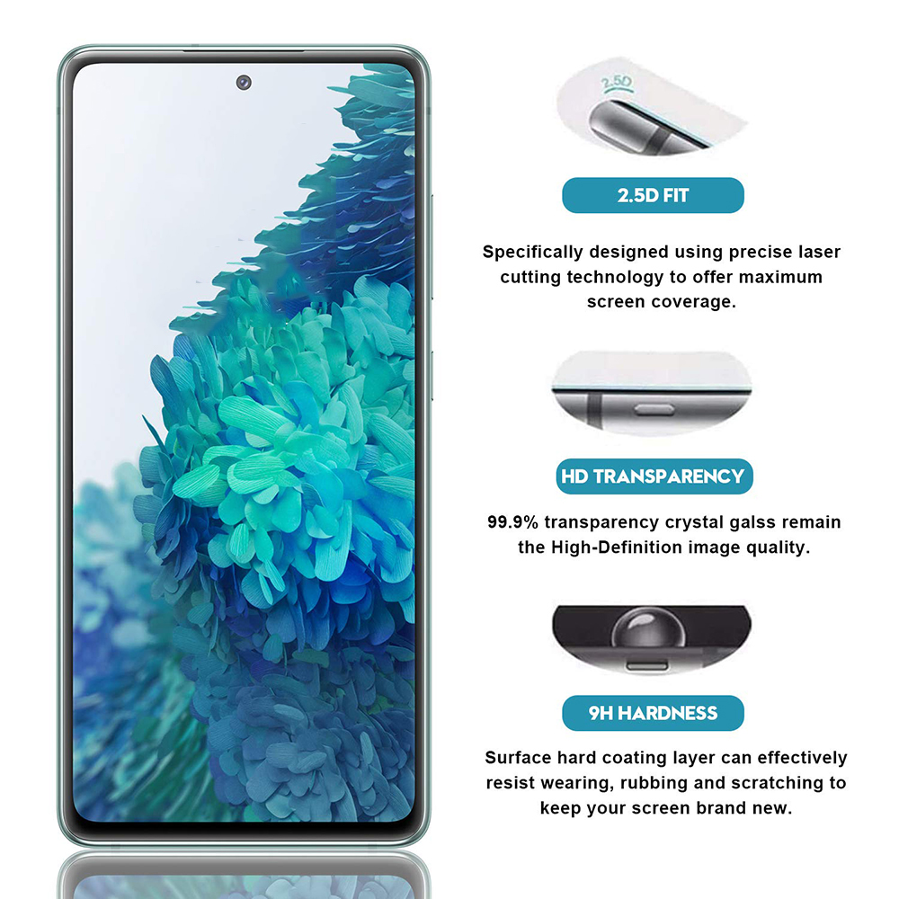 Kính cường lực màn hình cho Samsung Galaxy S20 Fe M51 M31S M31 A42 M01 A01 A3 Core A31 A21S