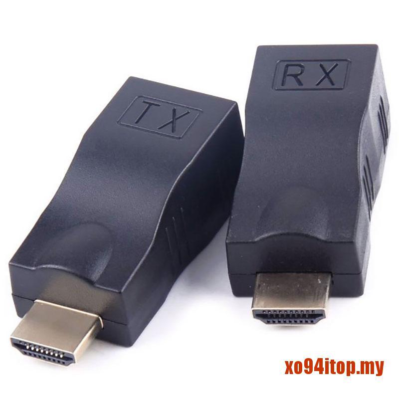 Cáp Chuyển Đổi 4k 3d Mi 1.4 30m Sang Rj45 Over Cat 5e / 6 Network Lan Ethernet Ad | BigBuy360 - bigbuy360.vn